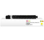 Toner remanufacturé OWA - standard - Jaune - pour CANON C-EXV 51 Y