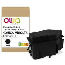 Toner remanufacturé OWA - standard - Noir - pour KONICA MINOLTA TNP-79 K