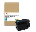 Toner remanufacturé OWA - standard - Cyan - pour KONICA MINOLTA TNP-79 C