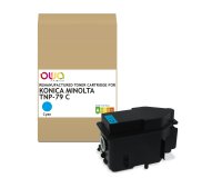 EN_Toner remanufacturé OWA - standard - Cyan - pour KONICA MINOLTA TNP-79 C