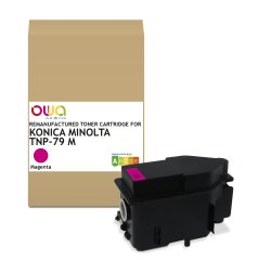 Toner remanufacturé OWA - standard - Magenta - pour KONICA MINOLTA TNP-79 M