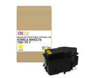 DE_Toner remanufacturé OWA - standard - Jaune - pour KONICA MINOLTA TNP-79 Y