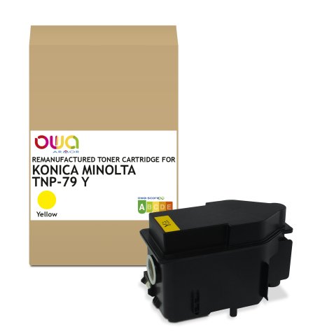 Toner remanufacturé OWA - standard - Jaune - pour KONICA MINOLTA TNP-79 Y