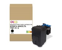 EN_Toner remanufacturé OWA - standard - Noir - pour KONICA MINOLTA TNP-51 K, TNP-50 K