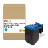 EN_Toner remanufacturé OWA - standard - Cyan - pour KONICA MINOLTA TNP-22 C