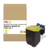 EN_Toner remanufacturé OWA - standard - Jaune - pour KONICA MINOLTA TNP-22 Y