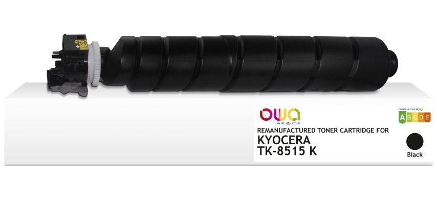 OWA Remanufactured Toner - Standard - Black - for KYOCERA TK-8515 K