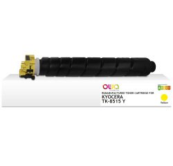Toner remanufacturé OWA - standard - Jaune - pour KYOCERA TK-8515 Y