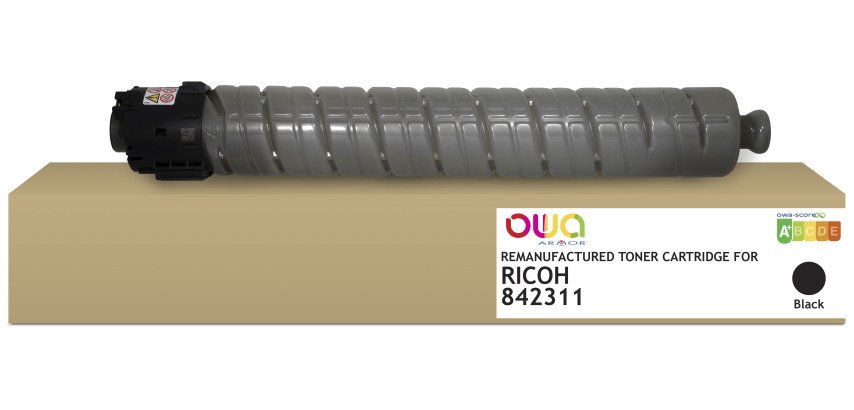OWA Remanufactured Toner - Standard - Black - for RICOH 842311