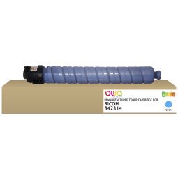 EN_Toner remanufacturé OWA - standard - Cyan - pour RICOH 842314