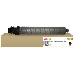 EN_Toner remanufacturé OWA - standard - Noir - pour RICOH 842283