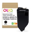 Toner remanufacturé OWA - standard - Noir - pour KONICA MINOLTA TNP-80 K, TNP-81 K