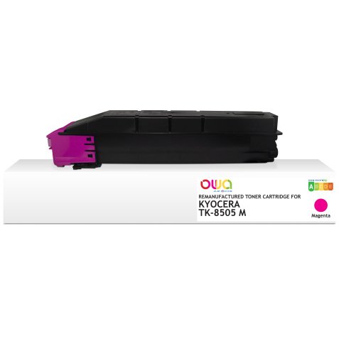 Toner remanufacturé OWA - standard - Magenta - pour KYOCERA TK-8505 M