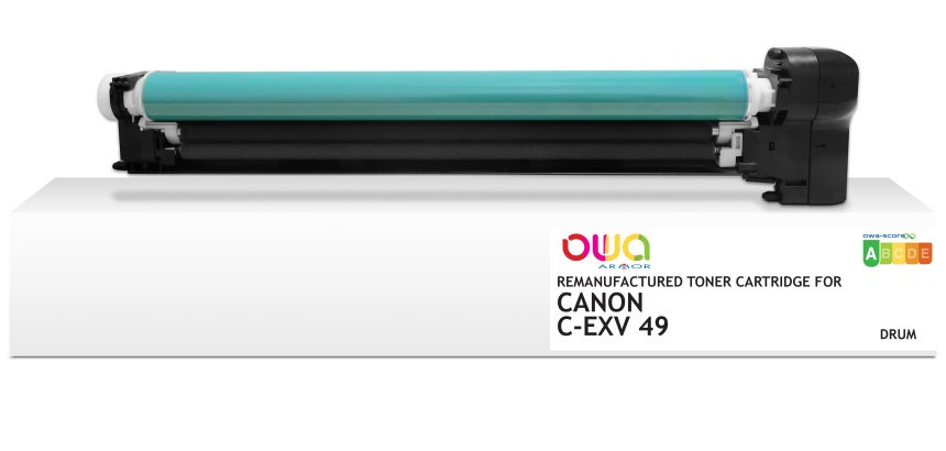 Remanufactured Drum OWA - Standard - Drum B/C/M/Y - for CANON C-EXV 49