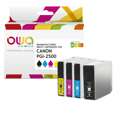 Armor K10405OW cartucho de tinta 4 pieza(s) Compatible Negro, Cian, Magenta, Amarillo
