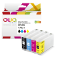 Pack de 4 cartouches d'encre remanufacturées OWA - standard - Noir Cyan Magenta Jaune - pour EPSON T7021, T7022, T7023, T7024