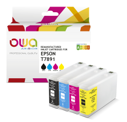 Armor K10435OW cartucho de tinta 4 pieza(s) Compatible Negro, Cian, Magenta, Amarillo