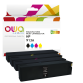 Pack de 4 cartouches d'encre remanufacturées OWA - standard - Noir Cyan Magenta Jaune - pour HP 913A