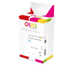 Pack de 2 cartouches d'encre remanufacturées OWA - haute capacité - Noir 3 Couleurs - pour HP 303XL
