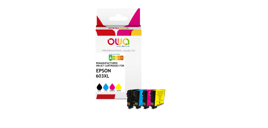 Armor K10539OW cartucho de tinta Compatible Negro, Cian, Magenta, Amarillo