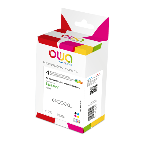 Armor K10539OW cartucho de tinta Compatible Negro, Cian, Magenta, Amarillo