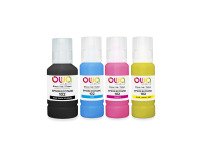 Pack de 4 bouteilles d'encre compatibles OWA - standard - Noir Cyan Magenta Jaune - pour EPSON C13T03R140, C13T03R240, C13T03R340, C13T03R440