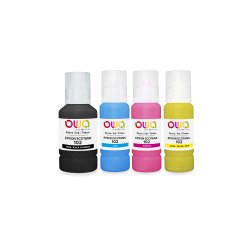 DE_Pack de 4 bouteilles d'encre compatibles OWA - standard - Noir Cyan Magenta Jaune - pour EPSON C13T03R140, C13T03R240, C13T03R340, C13T03