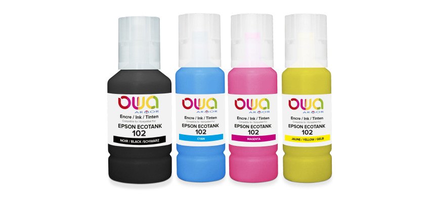 Armor K10615OW cartucho de tinta 4 pieza(s) Compatible Negro, Cian, Magenta, Amarillo