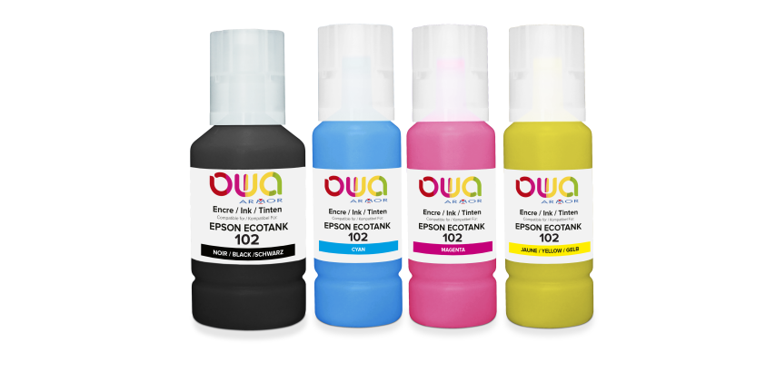 Armor K10615OW inktcartridge 4 stuk(s) Compatibel Zwart, Cyaan, Magenta, Geel voor EPSON C13T03R140, C13T03R240, C13T03R340, C13T03R440