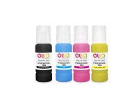 EN_Pack de 4 bouteilles d'encre compatibles OWA - standard - Noir Cyan Magenta Jaune - pour EPSON C13T00P140, C13T00P240, C13T00P340, C13T00