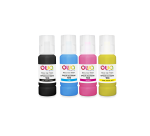 Pack de 4 bouteilles d'encre compatibles OWA - standard - Noir Cyan Magenta Jaune - pour EPSON C13T00P140, C13T00P240, C13T00P340, C13T00P440