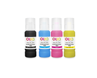DE_Pack de 4 bouteilles d'encre compatibles OWA - standard - Noir Cyan Magenta Jaune - pour EPSON C13T00P140, C13T00P240, C13T00P340, C13T00