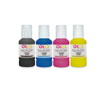 Pack de 4 bouteilles d'encre compatibles OWA - standard - Noir Cyan Magenta Jaune - pour CANON GI-56 BK, GI-56 C, GI-56 M, GI-56 Y