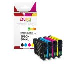 Pack de 4 cartouches d'encre remanufacturées OWA - haute capacité - Noir Cyan Magenta Jaune - pour EPSON C13T10H14010, C13T10H24010, C13T10H34010, C13T10H44010