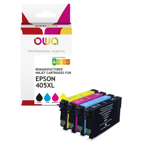 Armor OWA K10639OW cartucho de tinta 4 pieza(s) Compatible Alto rendimiento (XL) Negro, Cian, Magenta, Amarillo
