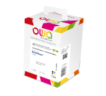 Pack de 4 cartouches OWA Compatible Brother LC3217 Noir Cyan Magenta Jaune pour imprimante jet d'encre