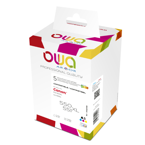 Armor K10327OW cartucho de tinta Compatible Negro, Cian, Magenta, Amarillo