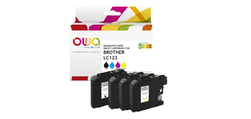 Armor K10344OW cartucho de tinta Compatible Negro, Cian, Magenta, Amarillo