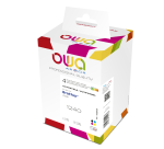 Pack de 4 cartouches d'encre remanufacturées OWA - standard - Noir Cyan Magenta Jaune - pour BROTHER LC1240 B, LC-1240C, LC-1240M, LC-1240Y