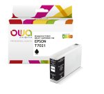 Cartouche d'encre remanufacturée OWA - standard - Noir - pour EPSON T7021