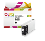 Cartouche d'encre remanufacturée OWA - standard - Noir - pour EPSON T7021
