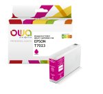 Cartouche d'encre remanufacturée OWA - standard - Magenta - pour EPSON T7023