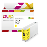 EN_Cartouche d'encre remanufacturée OWA - standard - Jaune - pour EPSON T7024