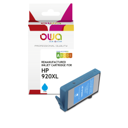 Gereviseerde inktcartridge OWA - hoge capaciteit - voor HP 920XL C