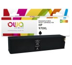 Cartouche d'encre remanufacturée OWA - haute capacité - Noir - pour HP 970XL B