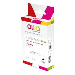 Cartouche d'encre remanufacturée OWA - haute capacité - Noir - pour CANON PGi-550XL