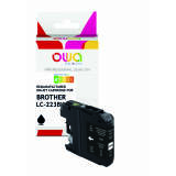 Cartouche d'encre remanufacturée OWA - standard - Noir - pour BROTHER LC-223BK