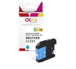 Cartouche d'encre remanufacturée OWA - standard - Cyan - pour BROTHER LC-223C