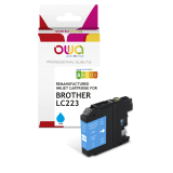 DE_Cartouche d'encre remanufacturée OWA - standard - Cyan - pour BROTHER LC-223C