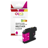 DE_Cartouche d'encre remanufacturée OWA - standard - Magenta - pour BROTHER LC-223M